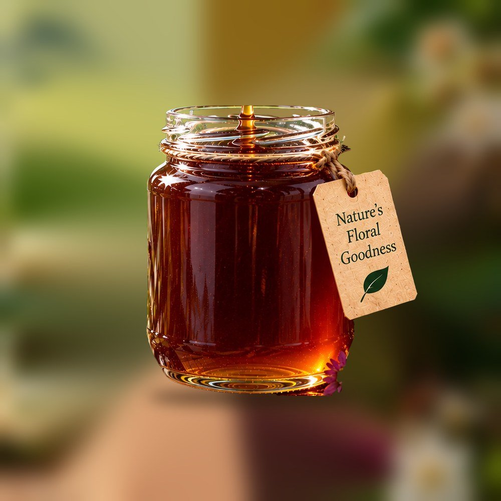 Rainforest Blossom multifloral honey jar