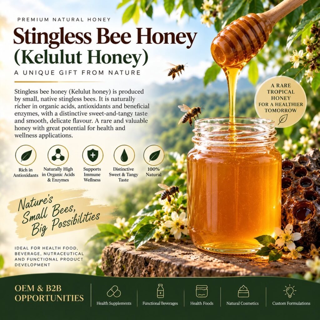 Hebamed stingless bee (kelulut) honey